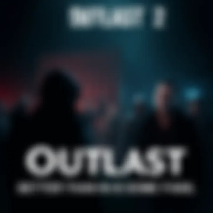 A dark and eerie scene from Outlast 2 showing a character in a tense moment, highlighting the game's intense atmosphere and complex story.