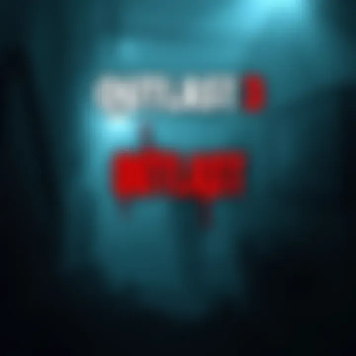 A dark and eerie environment featuring a mysterious figure in a chilling setting, hinting at the horror elements of Outlast 3.