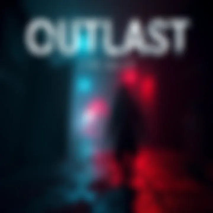 A scene from Outlast Trials showing a dark, eerie environment with a character exploring, hinting at the use of AI in game design.