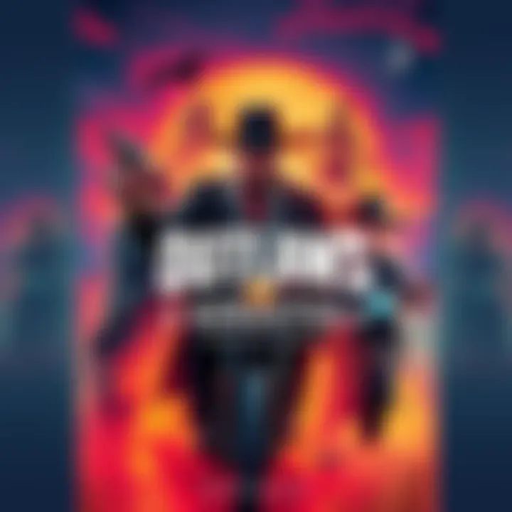 Colorful artwork featuring characters and scenes from the Outlaws game with updated graphics