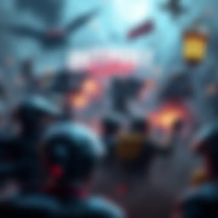 Outpost Gameplay Frustration Players expressing frustration over gameplay changes in Outpost after the latest patch, showing a crowded battlefield with equipped teams dominating.