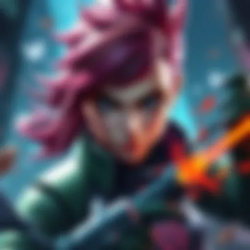 Overdrive showcases traits from Alter and Maggie, combining unique visual elements.