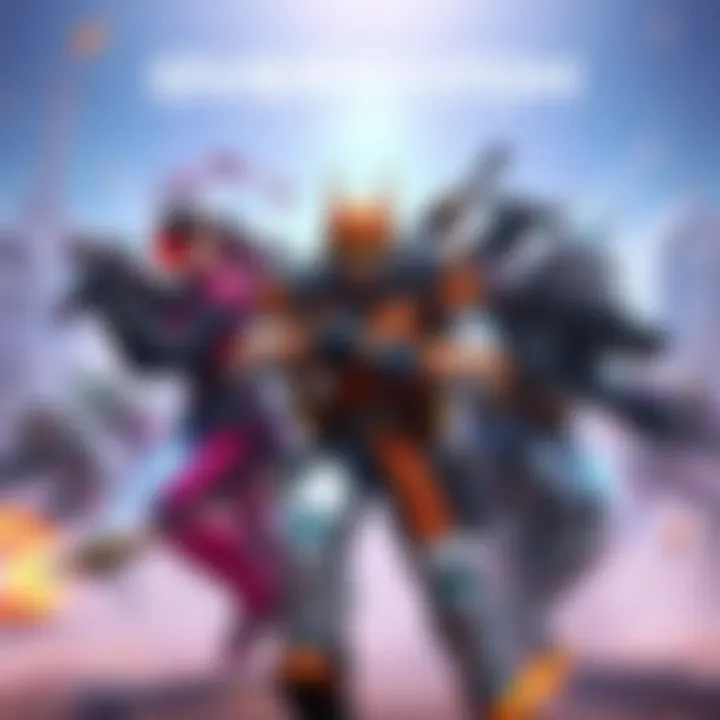 A group of Overwatch heroes in a vibrant battle setting, showcasing their diverse abilities and designs, reflecting the game's current identity challenges.