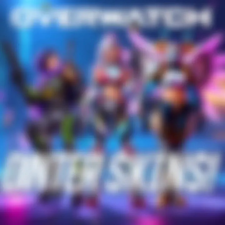 D.Va, Kiriko, Juno, and Mercy in their latest skins, while Lucio stands aside looking neglected