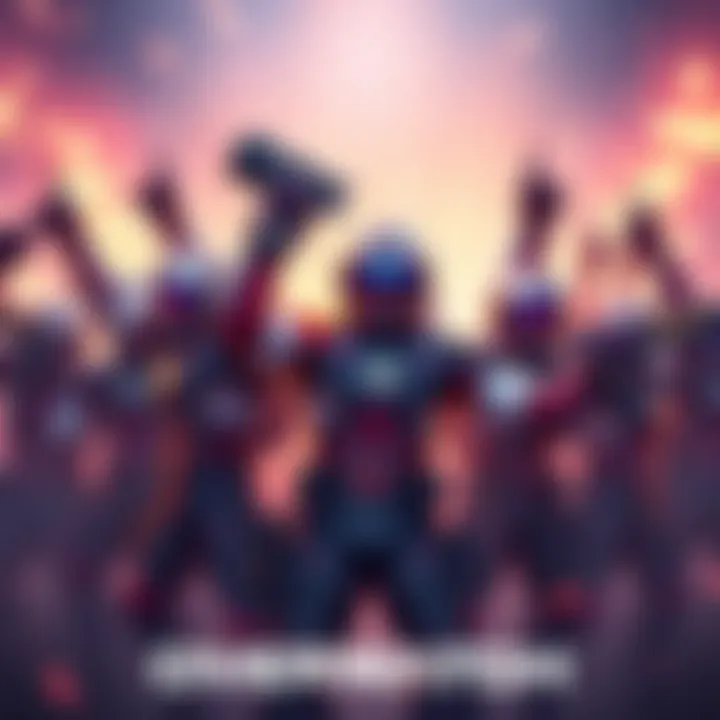 Overwatch 1 players celebrating a win after defeating Rivals 0 in a match.