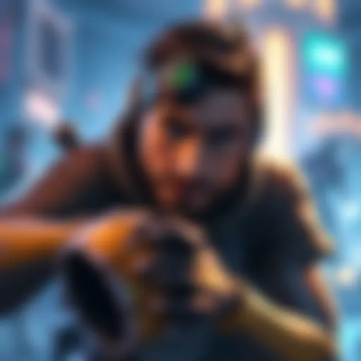 A player looking disappointed at a screen showing hero level rewards in Overwatch 1