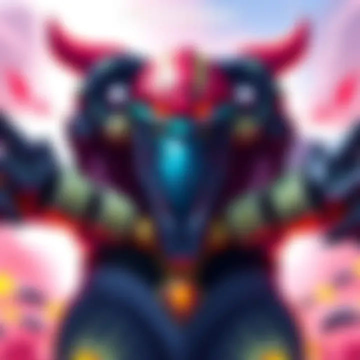 A digital illustration of Mauga from Overwatch 2, showcasing his imposing figure and vibrant colors, reflecting the excitement of players connecting with him in the game.