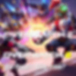 Characters from Overwatch 2 engaged in a dynamic battle, showcasing their unique abilities and teamwork.