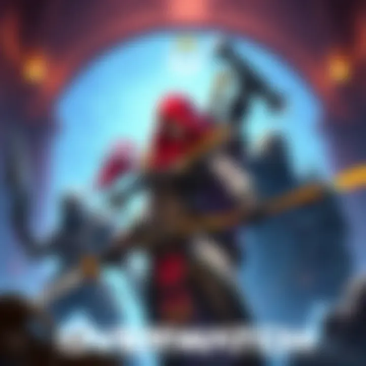 A creative illustration pairing Overwatch heroes like Widowmaker and Reinhardt with iconic Baldur's Gate characters, showcasing their unique traits.