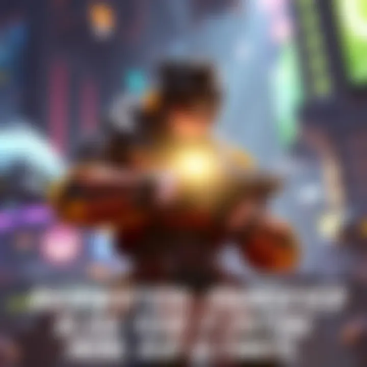 An Overwatch character pauses with a glowing ultimate ability ready, showing focus and strategy in gameplay.