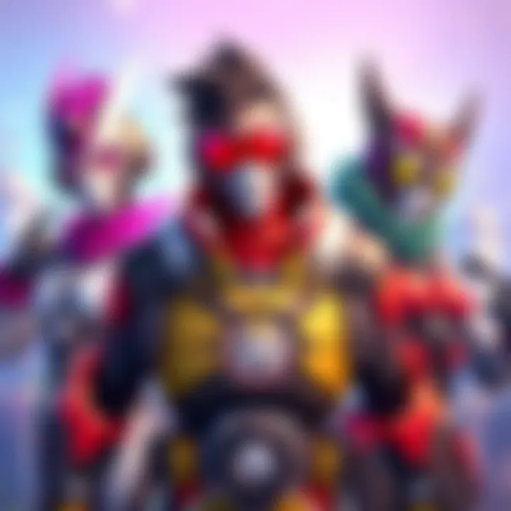 Fan-designed Overwatch character skins showcasing various creative collaborations and styles