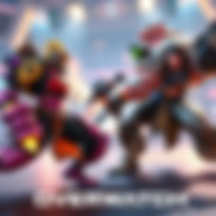 Sierra and Hog clashing in a virtual arena with Orisa standing strong, illustrating player frustrations over balance issues