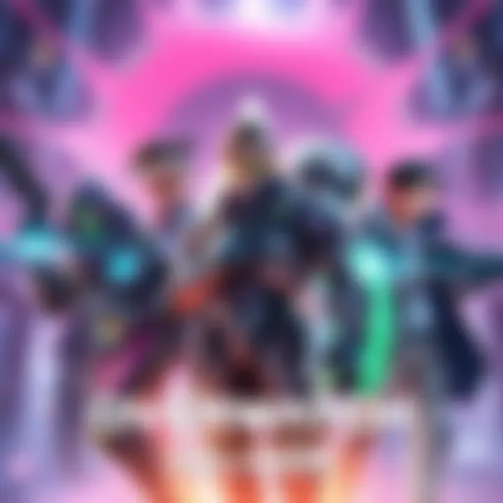 Creative reinterpretation of Overwatch characters as original characters in a vibrant artistic style