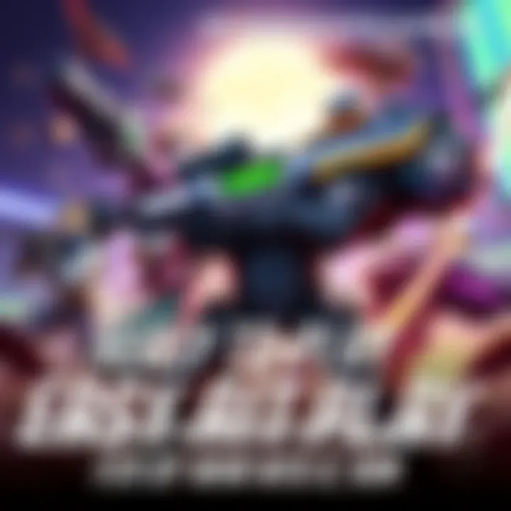 A group of Overwatch heroes known for being beginner-friendly and not requiring precise aiming, highlighted in a dynamic gaming scene.
