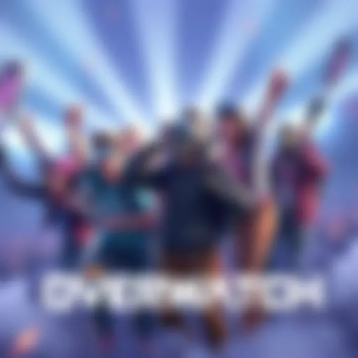 Overwatch Fans Celebrating Group of Overwatch fans expressing excitement and disappointment regarding the lack of an animated series announcement