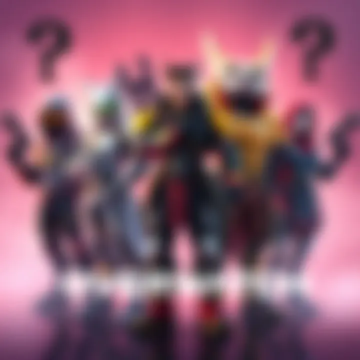 Overwatch Heroes Without Animal Ties A group of Overwatch heroes standing together, showcasing diverse designs without any animal associations, highlighting their unique abilities and characteristics.