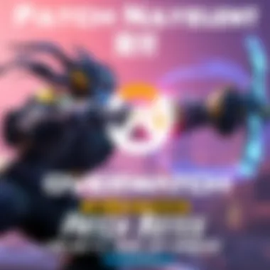 Screenshot of Overwatch gameplay showing Shion's Execution feature with menu updates