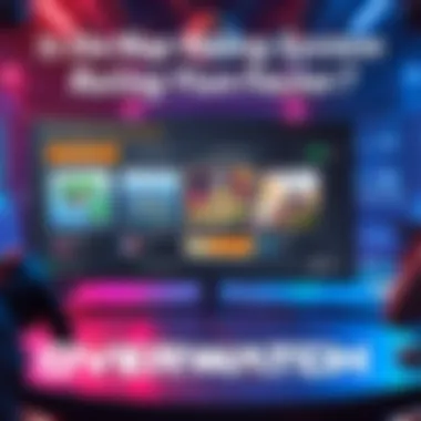 Screenshot of Overwatch map voting interface showing different map options for players to choose from