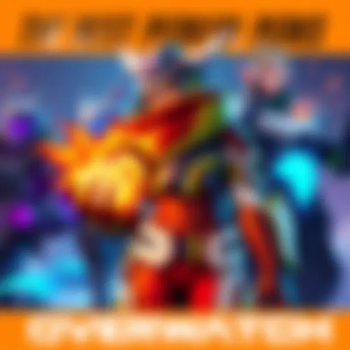 A group of Overwatch characters showcasing their key perks, with Mauga prominently featuring Firewalker ability, emphasizing gameplay balance.