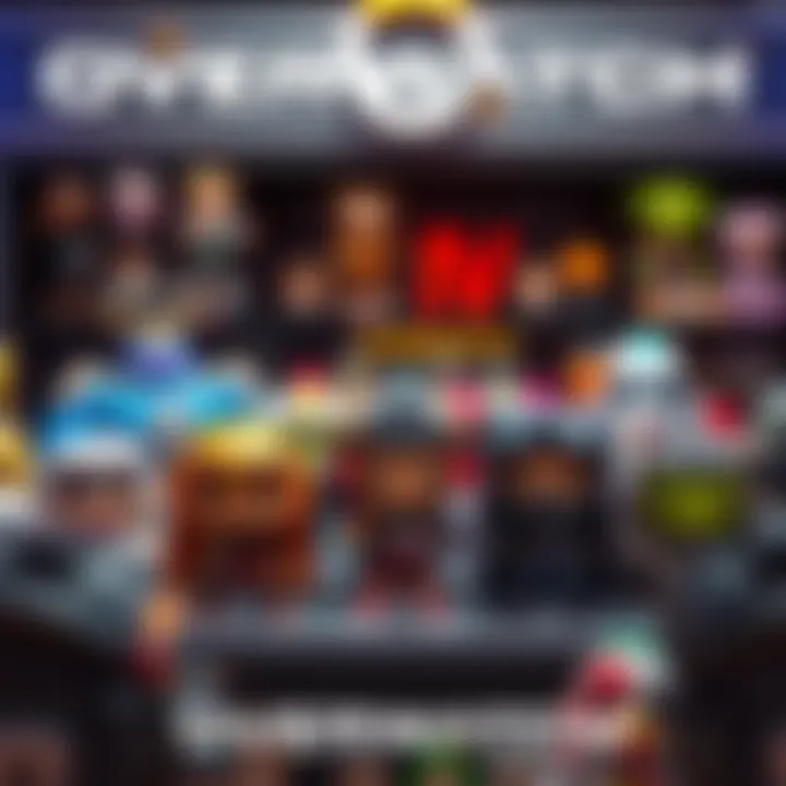 Colorful Pop Mart figures of Overwatch characters in a display setting, appealing to fans and collectors.