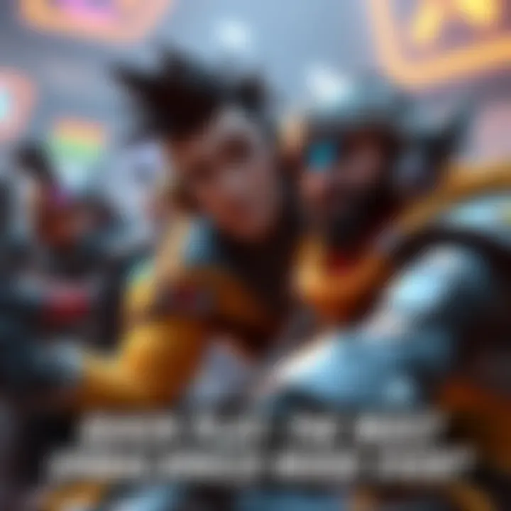 Players in an Overwatch match with one team dominating the other, showing frustration on their faces