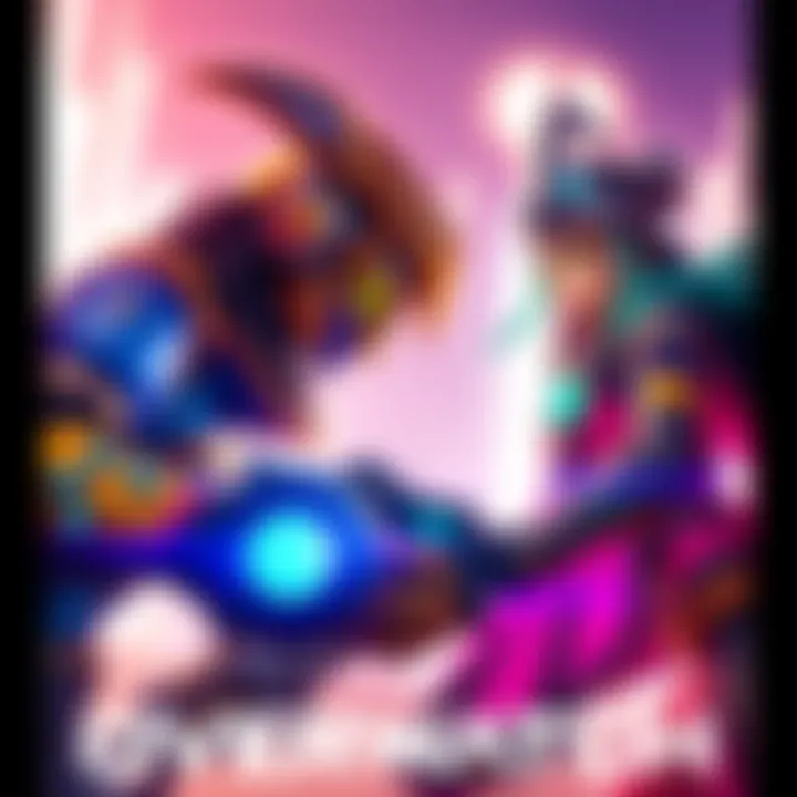 Ramattra and Orisa face off in Overwatch, showcasing their unique abilities in action.