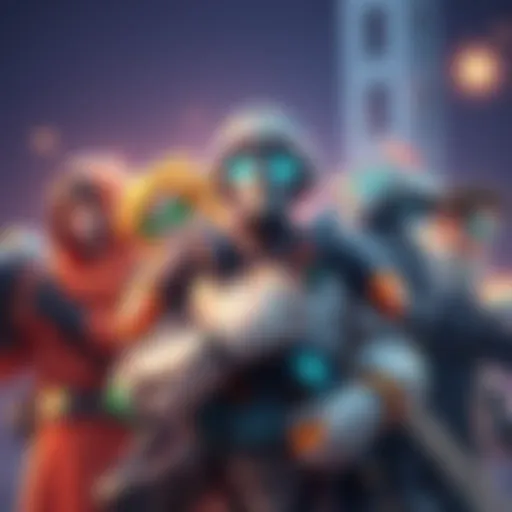 A group of Overwatch heroes representing various ethnicities, highlighting the lack of diversity among minority characters in the game.