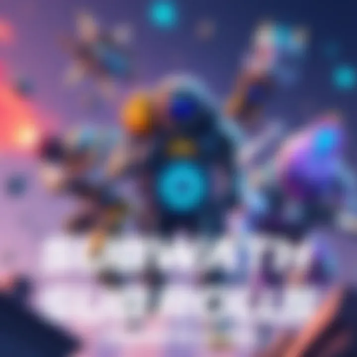 An illustration showing new gameplay features in Overwatch, highlighting subrolls and team strategies