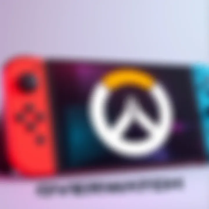 Overwatch logo displayed next to a Nintendo Switch 2 console, symbolizing fans' anticipation for an update