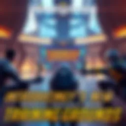 Overwatch Training Grounds Mode Screenshot showing players practicing with new heroes in a Training Grounds setting in Overwatch