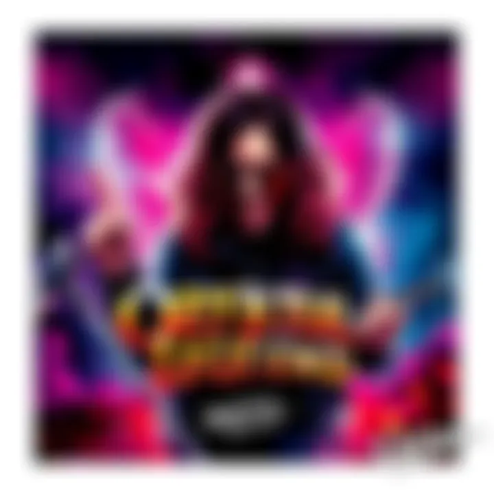 Tribute to Ozzy Osbourne with Brütal Legend game cover featuring rock elements and vibrant colors