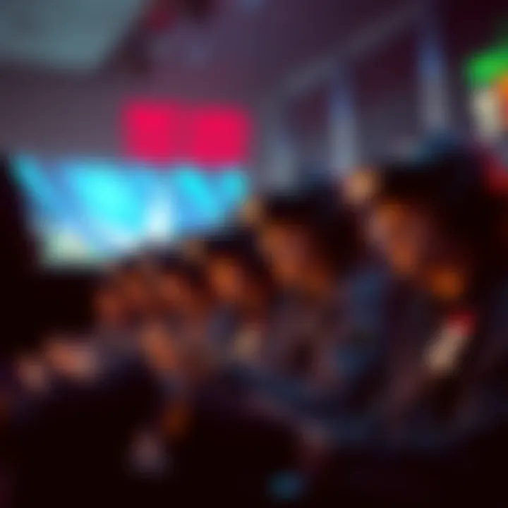 Gamers preparing to participate in the Painkiller closed technical test event