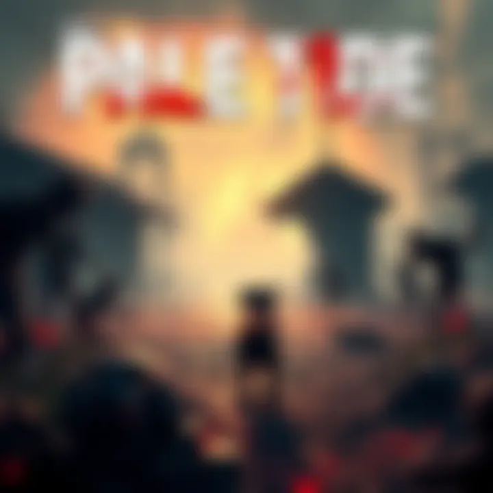 A player exploring a post-apocalyptic area with a dog, surrounded by zombies, promoting the Pale Tide giveaway.