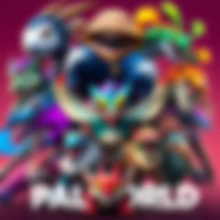 A collage of redesigned creatures from Palworld showcasing the new art style and improvements.
