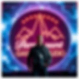 Tony Driscoll stands in front of the new Paramount Games Studio logo, symbolizing the launch of the gaming division.