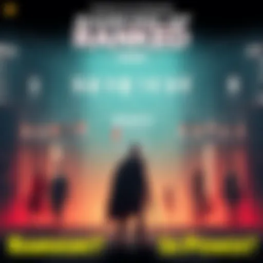 A graphic showing the ranks of various parautilitarians, highlighting those at the top and bottom of the list