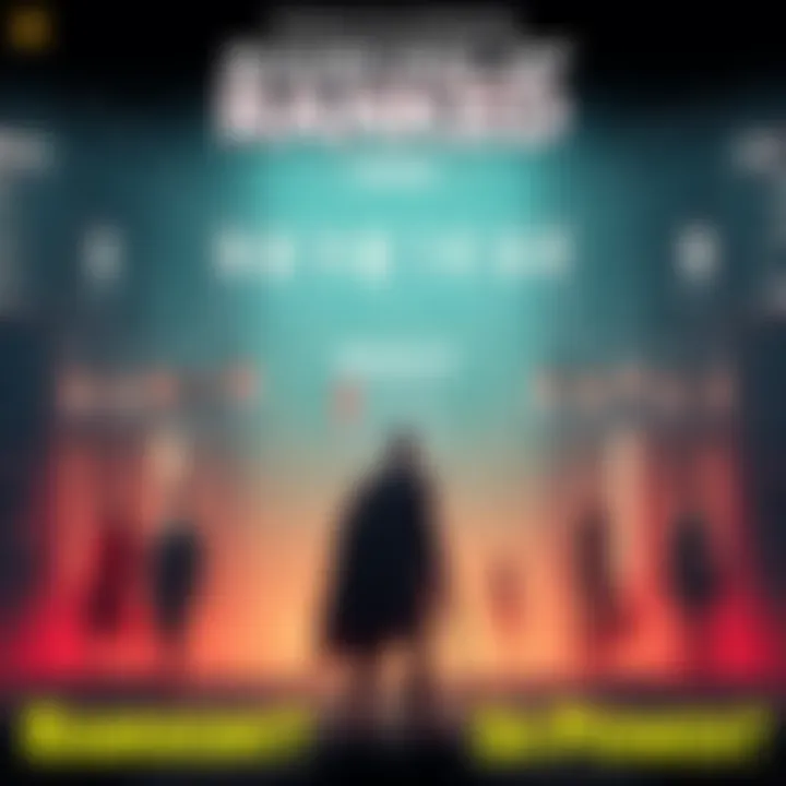 A graphic showing the ranks of various parautilitarians, highlighting those at the top and bottom of the list