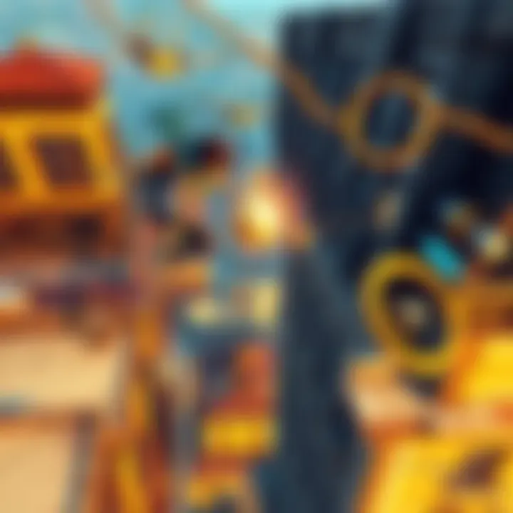 A character performing parkour on rooftop buildings, showcasing agility and movement mechanics in a vibrant game world