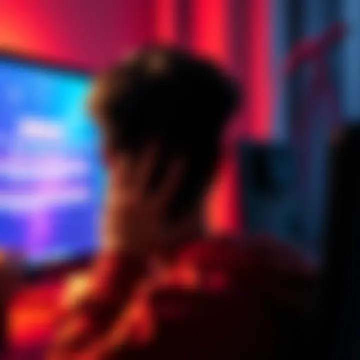 Participant Facing Access Issues A person looking frustrated at a computer screen showing an error message related to Collab events