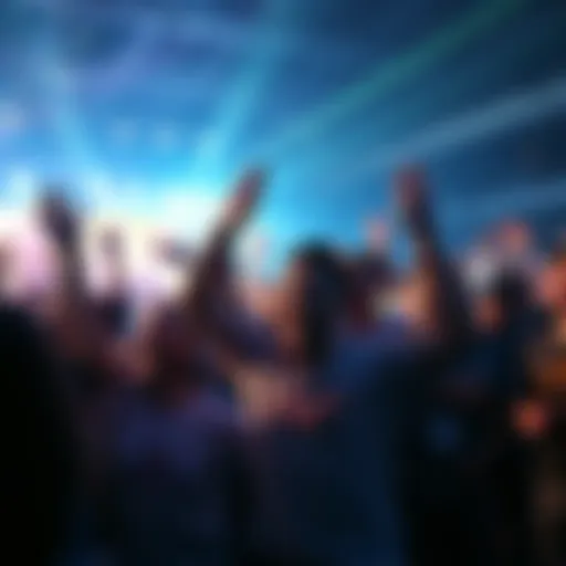 A group of excited participants preparing and celebrating for an upcoming event, showcasing their enthusiasm and energy.