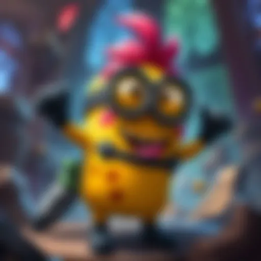 A 1/1 minion with charge in Hearthstone, showcasing its vibrant and playful design, ready for battle.