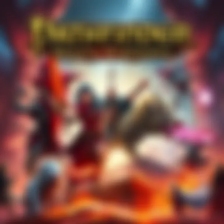 Cover illustration for Pathfinder: Wrath of the Righteous - Game of the Year Edition showcasing warriors and magical creatures in a fantasy setting
