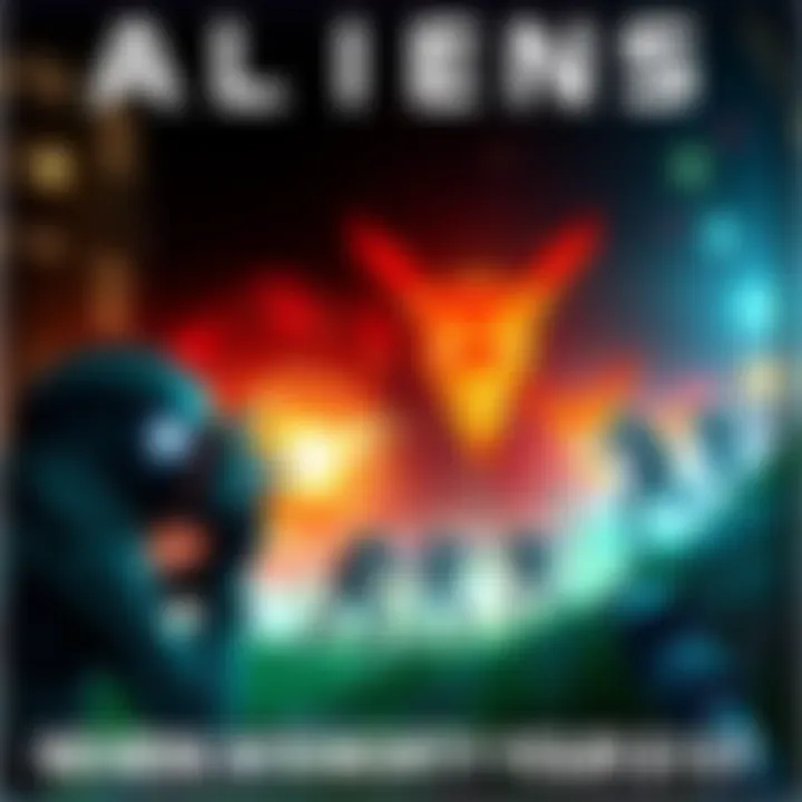 A screenshot showing gameplay from the Pathogen DLC with characters in combat against alien enemies