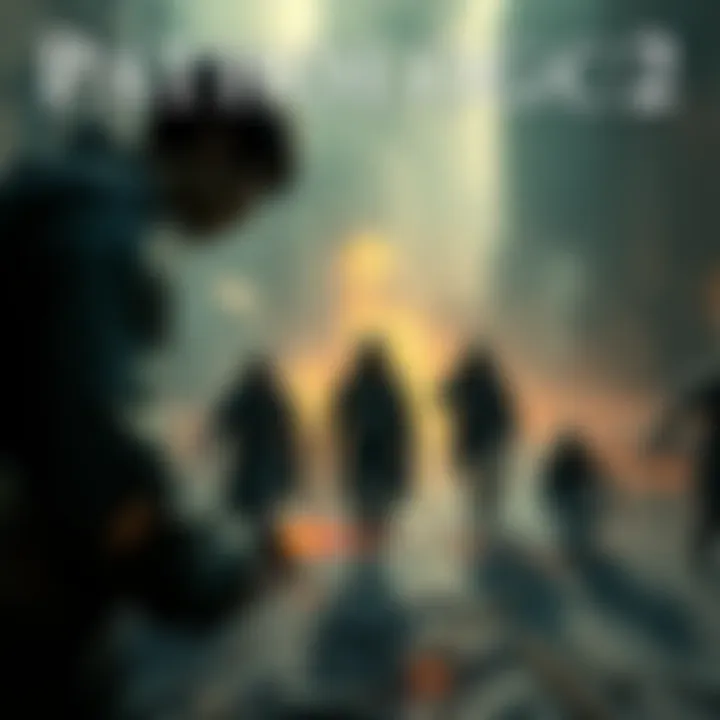 A dramatic scene from Pathologic2 showcasing characters in a tense moment, symbolizing themes of sacrifice and duty.