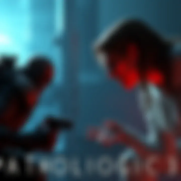 Backer-exclusive scene from Pathologic 3 showing game elements and characters