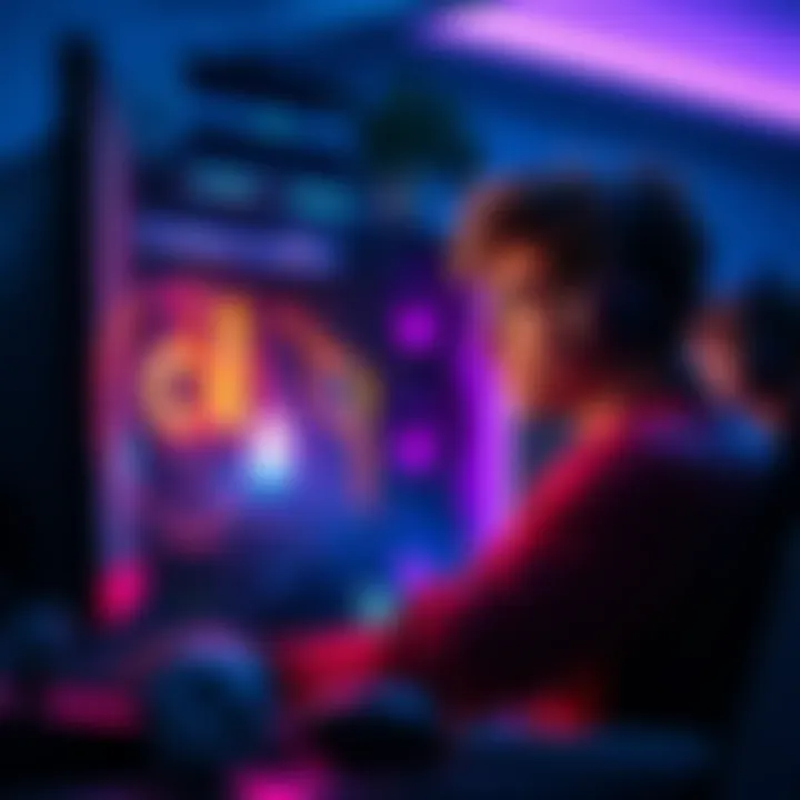 A frustrated gamer watching their PC shut down while streaming Apex Legends