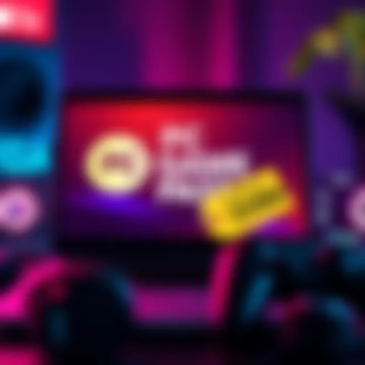 A laptop screen showing the PC Game Pass logo with a price tag indicating a recent price hike, surrounded by gaming accessories like a controller and headset.