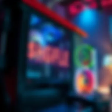 A gaming rig with a high price tag displayed on the screen, showing a dramatic increase in cost.