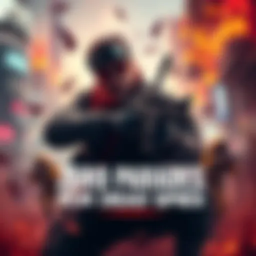 PC Launch Trailer for ZERO PARADES: For Dead Spies Action-packed scene from the trailer featuring a character in a tactical pose, surrounded by intense graphics and gameplay elements.