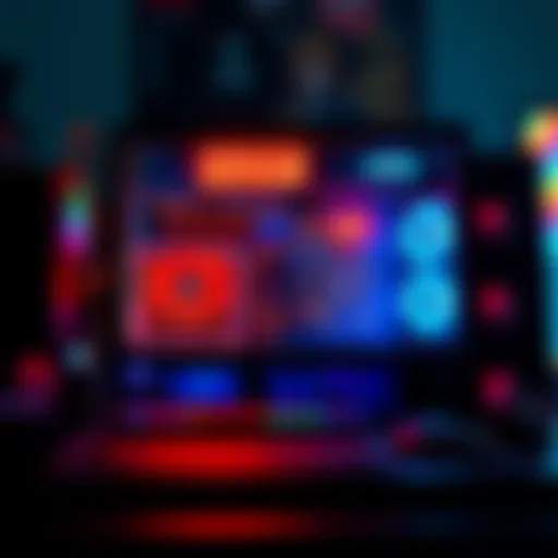 PC Market Challenges A computer setup showing various PC components and price tags, highlighting current market difficulties.